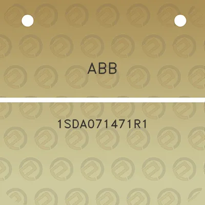 abb-1sda071471r1