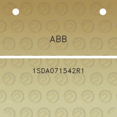 abb-1sda071542r1