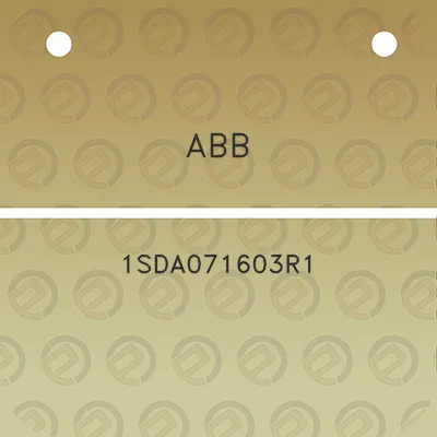 abb-1sda071603r1