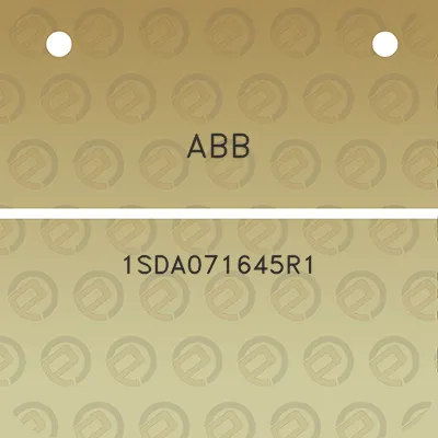 abb-1sda071645r1