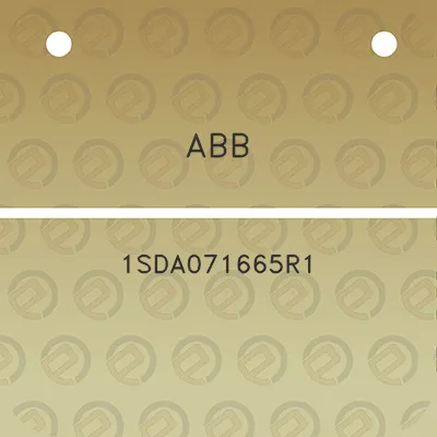 abb-1sda071665r1