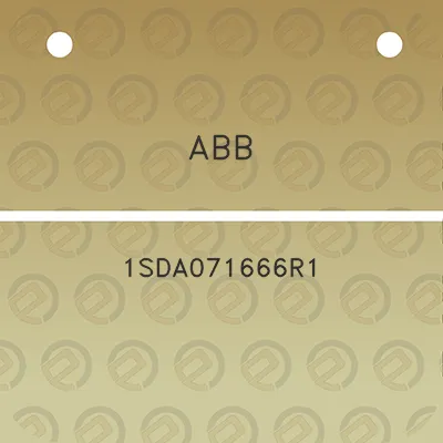 abb-1sda071666r1