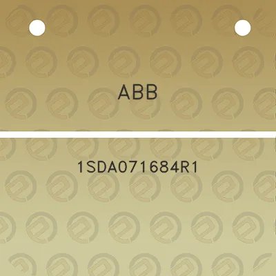 abb-1sda071684r1