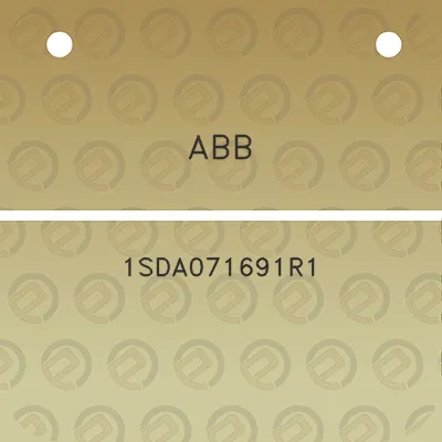 abb-1sda071691r1