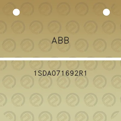 abb-1sda071692r1