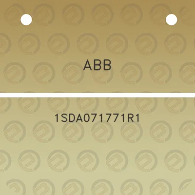 abb-1sda071771r1