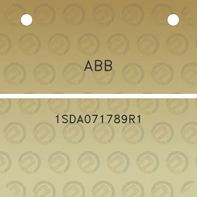 abb-1sda071789r1