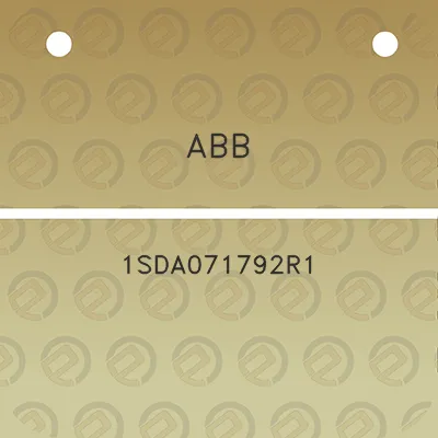 abb-1sda071792r1