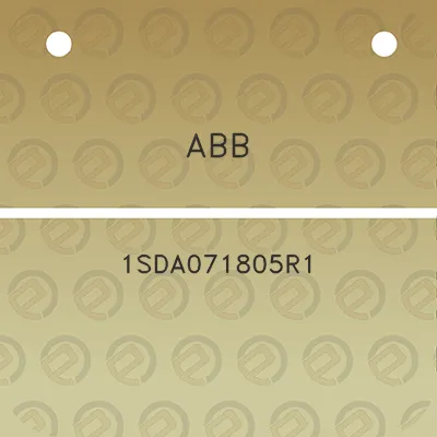 abb-1sda071805r1