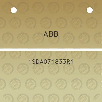 abb-1sda071833r1