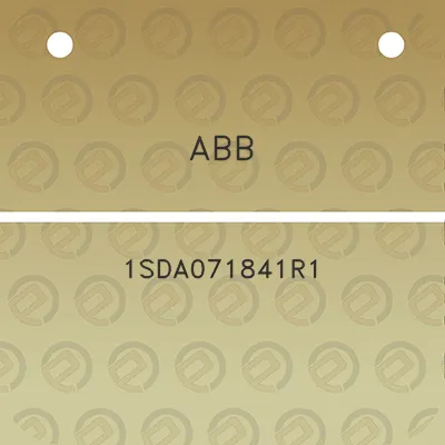 abb-1sda071841r1