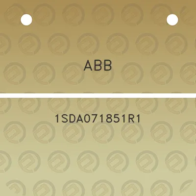 abb-1sda071851r1