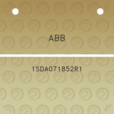 abb-1sda071852r1