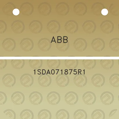 abb-1sda071875r1