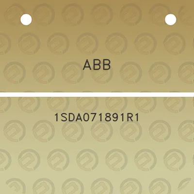 abb-1sda071891r1