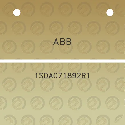 abb-1sda071892r1