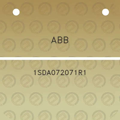 abb-1sda072071r1