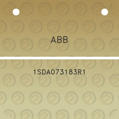 abb-1sda073183r1