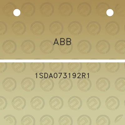 abb-1sda073192r1