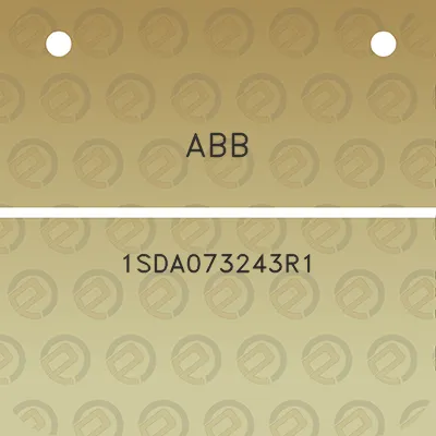 abb-1sda073243r1