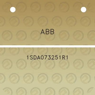 abb-1sda073251r1