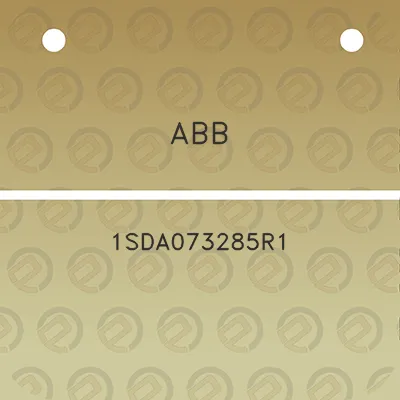 abb-1sda073285r1