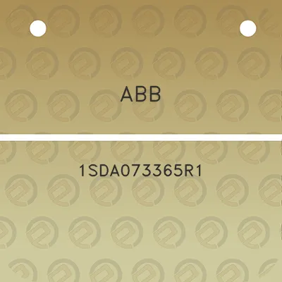 abb-1sda073365r1