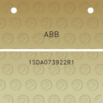 abb-1sda073922r1