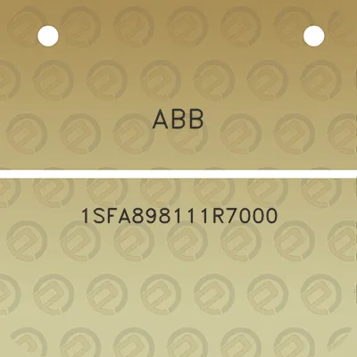 abb-1sfa898111r7000