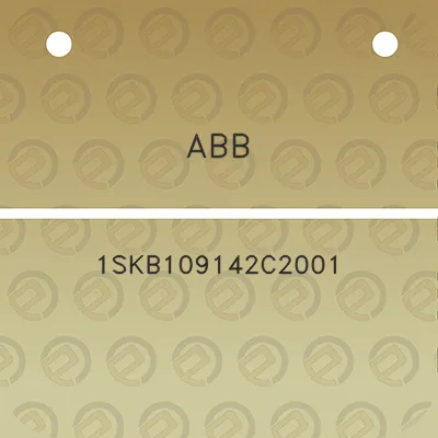 abb-1skb109142c2001