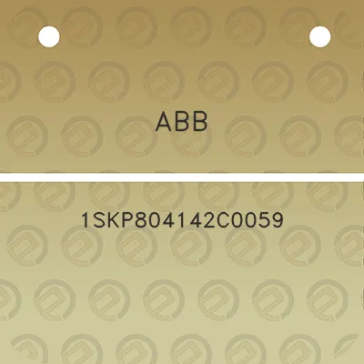 abb-1skp804142c0059