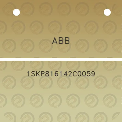 abb-1skp816142c0059