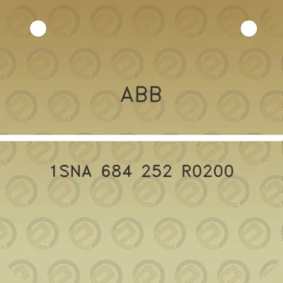 abb-1sna-684-252-r0200