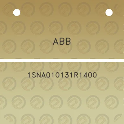 abb-1sna010131r1400