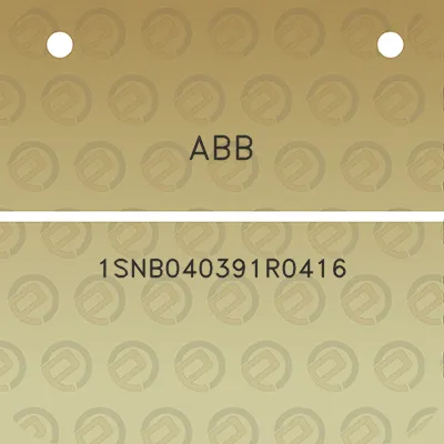 abb-1snb040391r0416