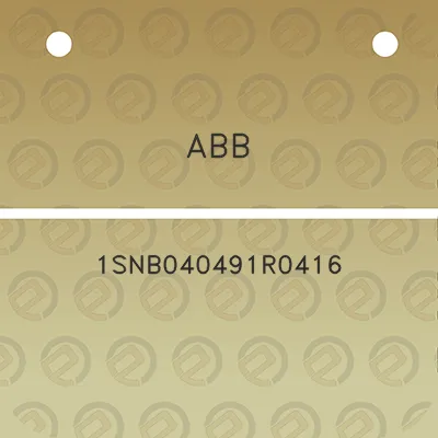 abb-1snb040491r0416