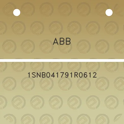 abb-1snb041791r0612