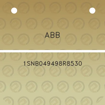 abb-1snb049498r8530