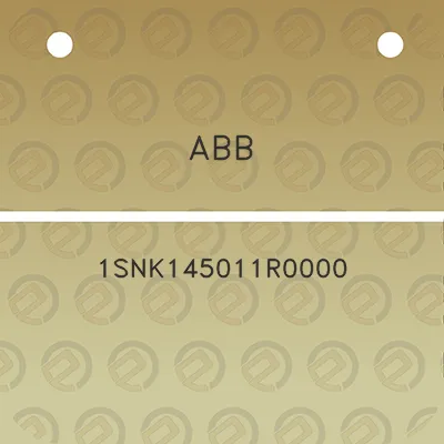 abb-1snk145011r0000