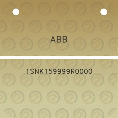 abb-1snk159999r0000