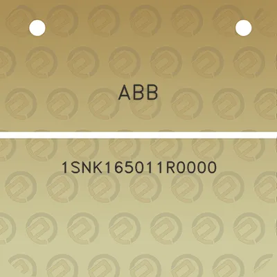 abb-1snk165011r0000