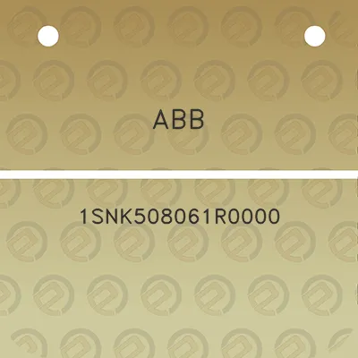 abb-1snk508061r0000