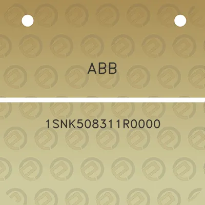 abb-1snk508311r0000