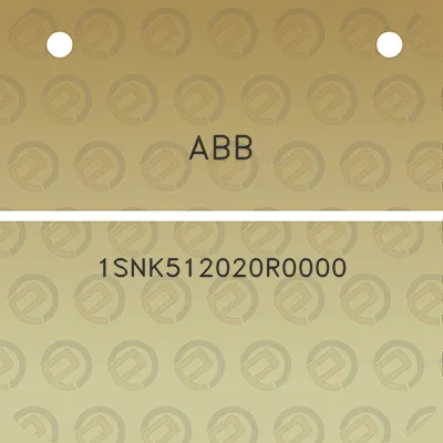 abb-1snk512020r0000