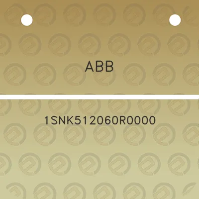 abb-1snk512060r0000