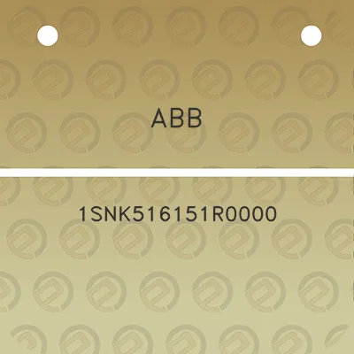 abb-1snk516151r0000