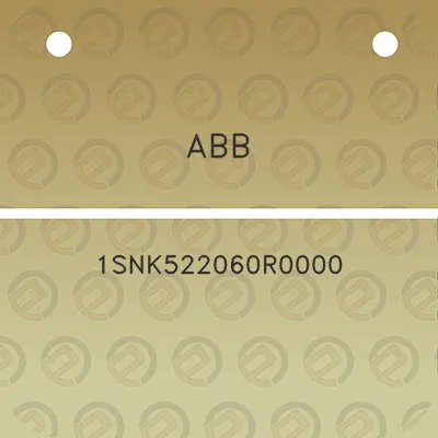 abb-1snk522060r0000