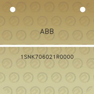 abb-1snk706021r0000