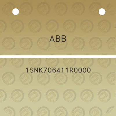 abb-1snk706411r0000