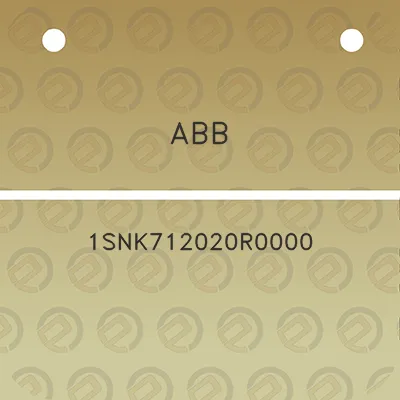 abb-1snk712020r0000